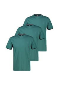LERROS - T-Shirt 3er Pack Basic - Dull peach