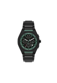 ARMANI EXCHANGE SYNC - Armani Exchange Herrenuhr Sync Chronograph Edelstahl schwarz, AX4294 - Schwarz