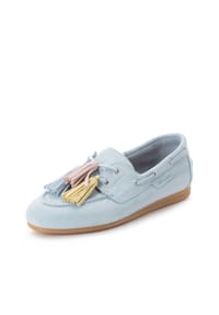 Tamaris - Mokassin, Quasten, für Damen - LT BLUE COMB