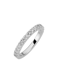 LYOMI - Ring 585/- Gold 16 Diamant Lab Grown 0,70ct. - weiß