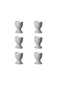 Ritzenhoff & Breker Eierbecher Doppio ø 5 cm 6er Set - DOPPIO - anthrazit