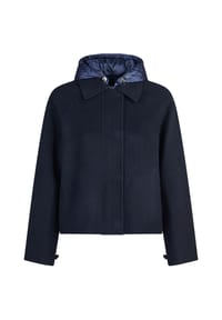 BLONDE NO.8 - Wolljacke BEREN mit abnehmbarer Kapuze - KITT