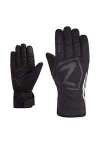 ziener - Radhandschuhe "Daqua AS Touch", winddicht, wasserdicht, für Herren - 12 BLACK