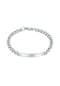 TRUE REBELS Herren Armband aus Edelstahl in Silber Bild 1