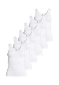 -con-ta- - Unterhemd / Top 6er Pack Modal - Schwarz