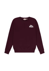 LONSDALE™ - Herren Rundhals Sweatshirt schmale Passform LONGRIDGE - Black