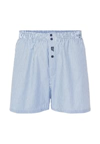 El Búho NOCTURNO® - Klassiche Boxershorts mit amrikanischer Naht aus Baumwolle - Hellblau