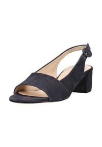 hōgl - Veloursleder Sandalen - Dunkelblau