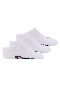 Champion® - Kinder Socken, 3er Pack- Sneaker, einfarbig - Blau/Weiß/Grau