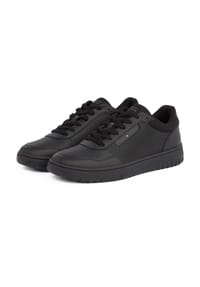 TOMMY HILFIGER - Sneaker, Leder, Wechselfußbett, für Herren - BDS BLACK