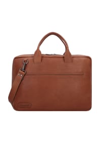 PLEVIER® - Structure Structure Lloyd Aktentasche Leder 43 cm Laptopfach - cognac