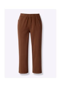 Witt - Capri-Hose - apricot-rot-gestreift