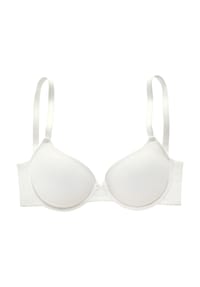 LASCANA - Schalen-BH Elisa, Zierschleife, für Damen - 756 BORDEAUX