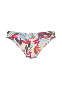 LASCANA - Basic-Slip-Bikini Imani, Gummibund, für Damen - CREME PRINT