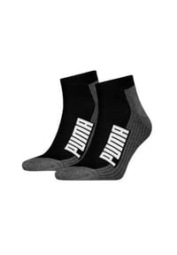 PUMA® - Socken Sneaker Quarter Jump 2-Pack - 001 BLACK/WHITE