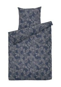 GALERIA home - Satin-Bettwäsche - BLAU DUNKEL