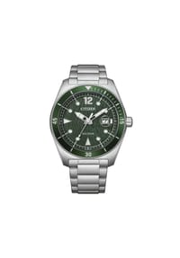 CITIZEN® SPORTS - Herren Armbanduhr "AW1880-55X" - GRÜN