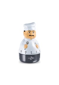 KÜCHENPROFI - Timer "Pepino", Kurzzeitmesser - blau, weiß