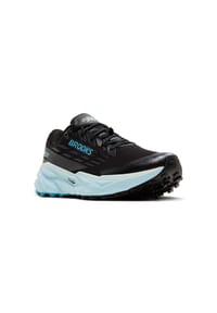 BROOKS - Laufschuhe Cascadia 19 GTX - black/ebony/blue flower