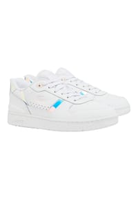 LACOSTE - Damen Sneaker - T-CLIP SET, Retro, Turnschuhe, Logo, Echtleder - Weiß