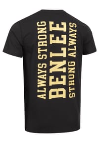 BENLEE™ - Herren T-Shirt normale Passform LUKA - Black/Yellow