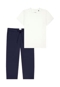 SCHIESSER - Schlafanzug Mix & Relax - Blau