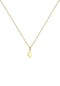 elli. PREMIUM Halskette Hamsa Hand Herz Symbol Talisman 585 Gelbgold Bild 2