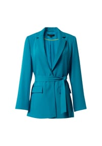 comma, - Blazer, Reverskragen, für Damen - 6264  BLUE GREEN