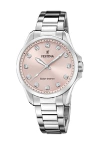 FESTINA SOLAR ENERGY - Damen Solaruhr - ROSA/SILBER