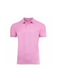 U.S. POLO ASSN. - Herren Poloshirt - Carded Piquet, Logo-Stickerei, Baumwolle - Beige