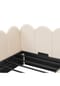 KOMHTOM Kinderbett 90x200 cm mit Metall-Lattenrost in Beige Bild 9