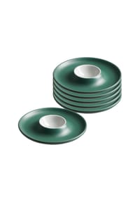 Ritzenhoff & Breker Eierteller Jasper ø 12 cm 6er Set - JASPER - grau