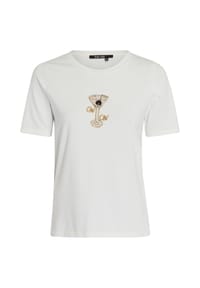 MARC AUREL - T-Shirt - offwhite varied
