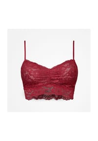 SNOCKS - Bustier Lace, Spitze, für Damen - 26  DARK RED