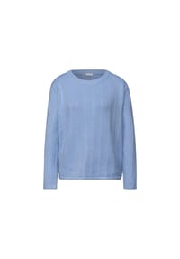 Street One - Pullover - frosted blue mel.