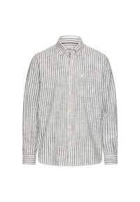 camel active - Langarmhemd mit Button-Down-Kragen - Dunkelblau