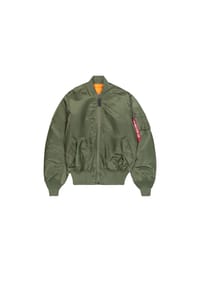 ALPHA INDUSTRIES® - Jacke MA-1 HERITAGE Bomberjacke - schwarz