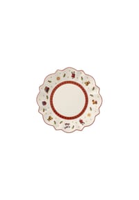 Villeroy & Boch Brotteller weiß Toy's Delight - Toy's Delight - rot