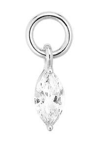 SIF JAKOBS JEWELLERY - Damen Creolen Anhänger, 925er Sterling Silber - GELBGOLD