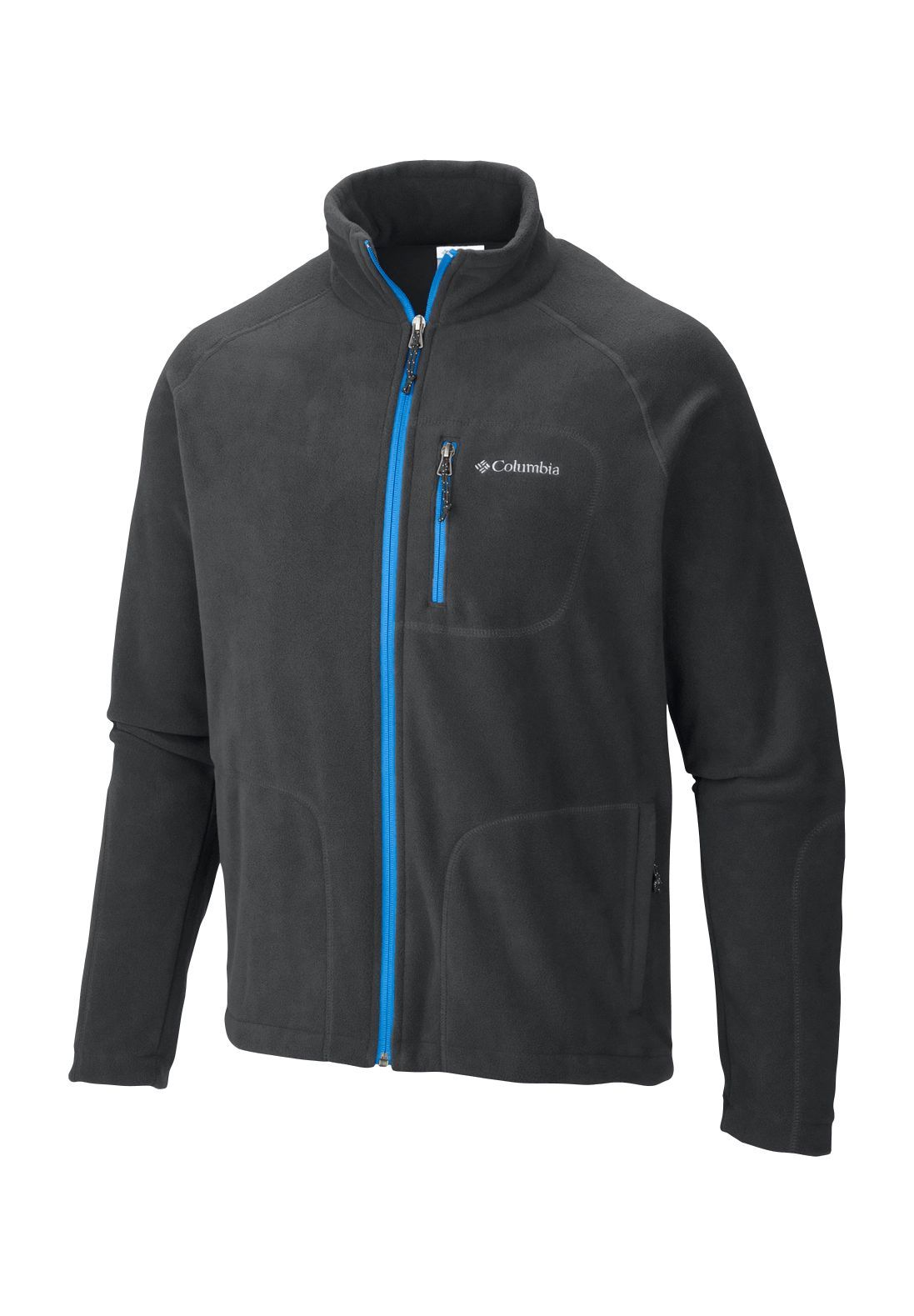 Columbia Herren Schwarz Fleecejacke 1420421010 Fast Trek Ii Full Zip Fleece Classic Fit - Image 8