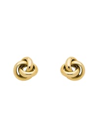 Adelia's - Damen Gold Schmuck 333 Gold Ohrringe  Ohrstecker Knoten - gold
