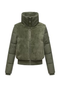 NAVAHOO® - Fleecejacke Teddyzone 14 - Beige