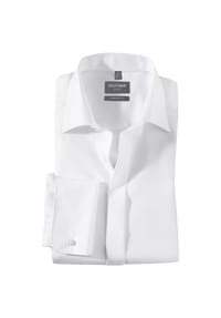 OLYMP - Businesshemd Luxor, Comfort Fit, Langarm, Kent, für Herren - 00 WEISS