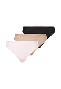 CHANTELLE - String 3er Pack - Soft Stretch - Elfenbein