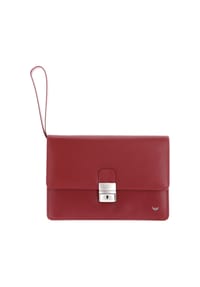 Golden Head® Polo - Polo Herrentasche Handgelenktasche Leder 23 cm - cognac