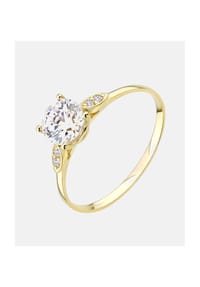 VANLERÉ - Ring, mit Zirkonia, 375 Gelbgold - gold
