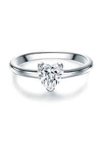 TRILANI 1934 - Damen Ring aus 925/- Sterling Silber in Silber mit Zirkonia - silber