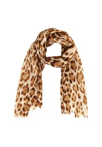 MANGUUN - Schal, Fransen, für Damen - BEIGE ORIGINAL