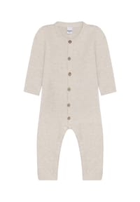 MANGUUN - Strampler, Baumwolle, für Babys und Kleinkinder - 1 BEIGE MELANGE