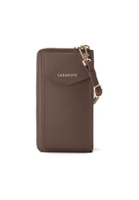 LAZAROTTI Bologna Leather - Bologna Leather Handytasche Leder 11 cm - black-2